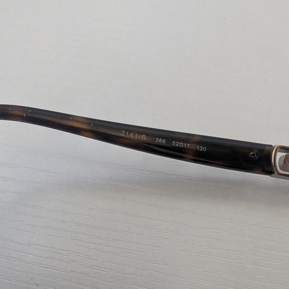 Bvlgari 2141B 266 Tortoise Shell Glasses with Crystal Accents Frame - Picture 8 of 10